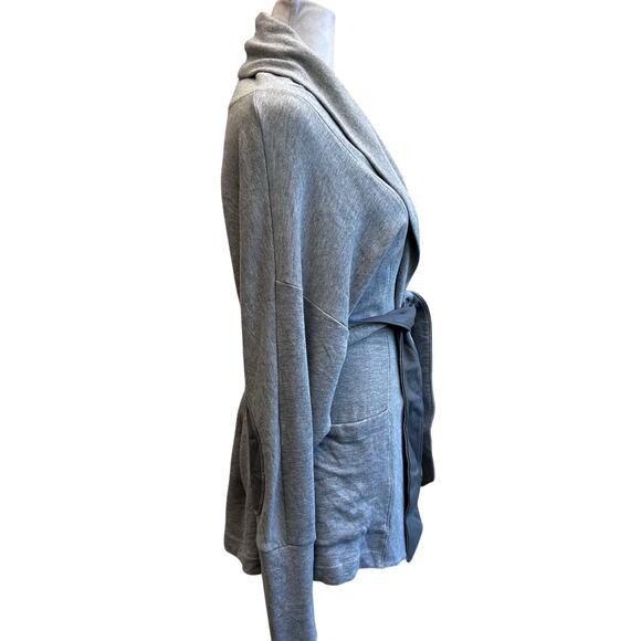 Bailey 44 Olivia Jacket in Heather Grey Leather Trim Size Small - Picture 5 of 8